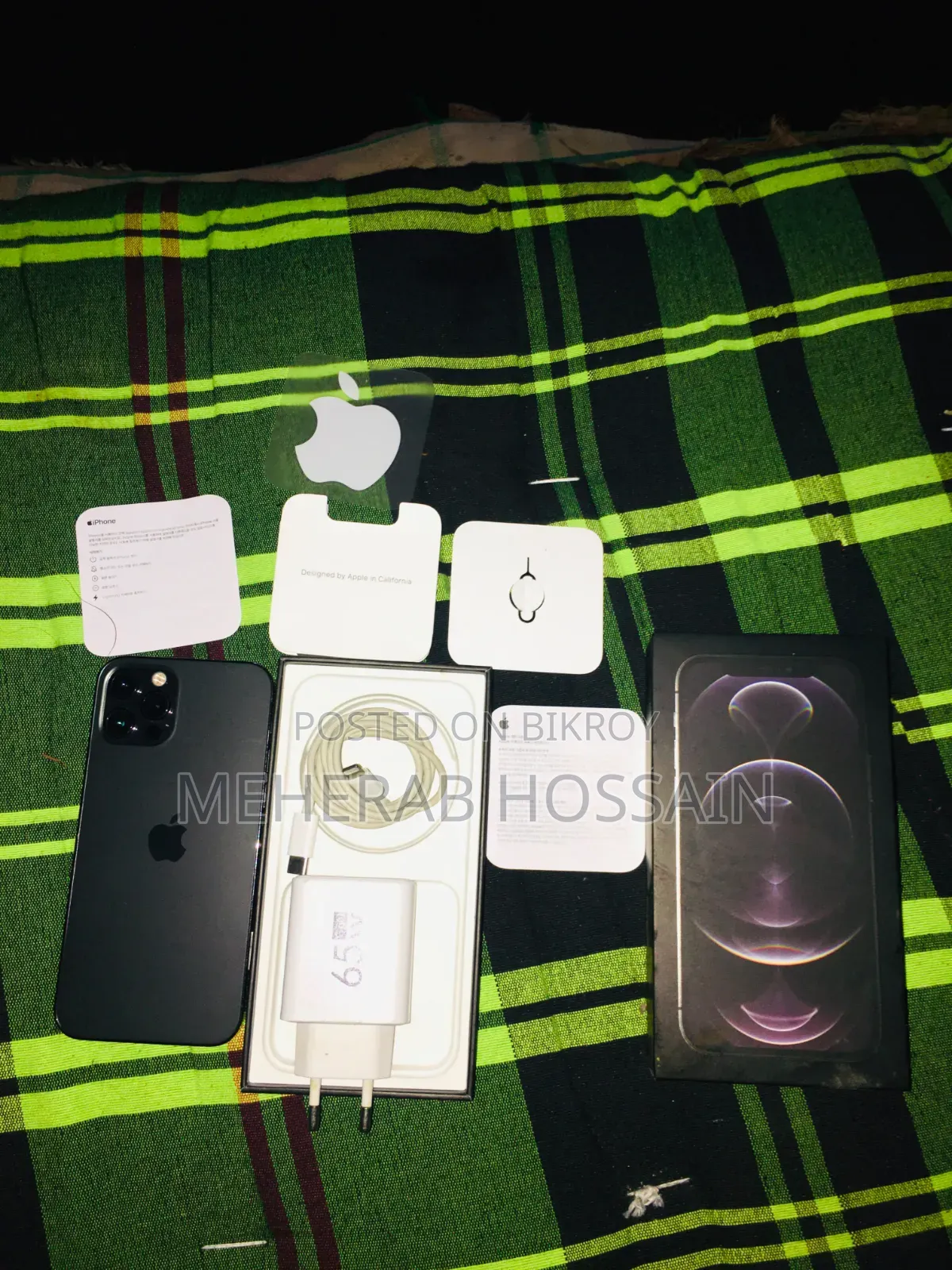 অ্যাপল আইফোন ১২ প্রো ২৫৬ জিবি ব্লু