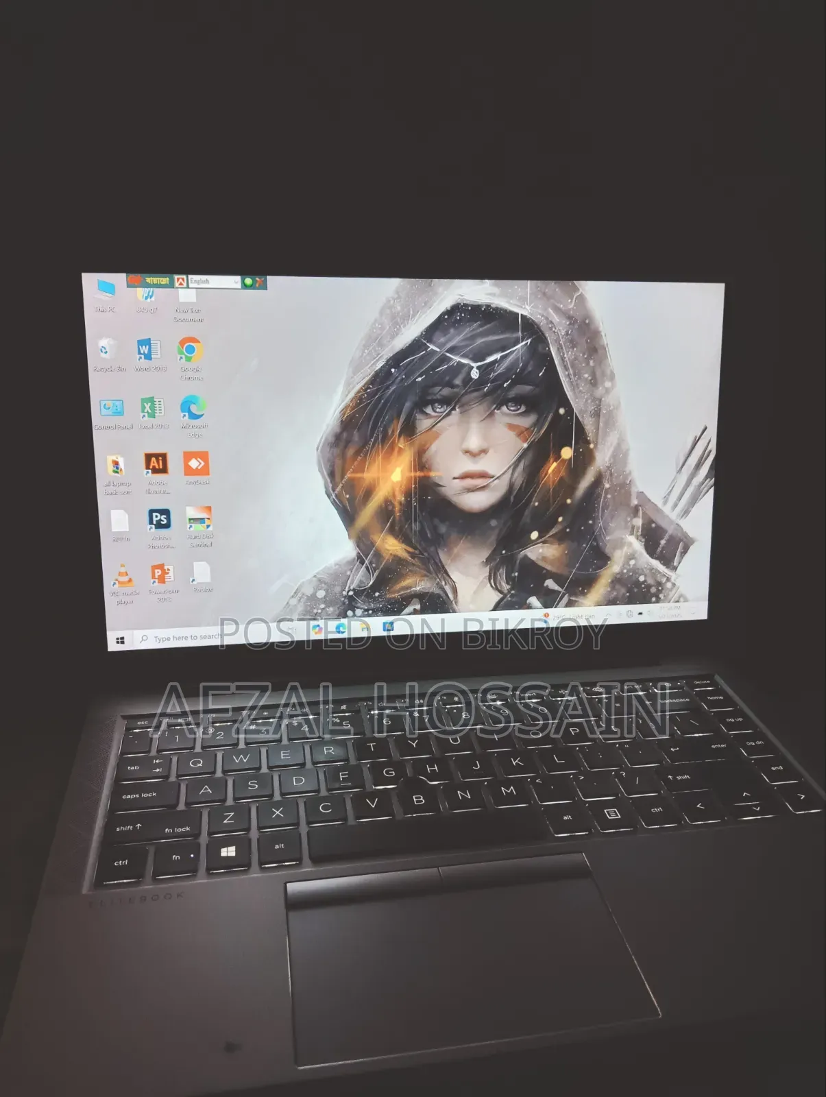 ল্যাপটপ HP EliteBook 845 G7 ১৬জিবি এএমডি রাইজেন ৫ এসএসডি ৫১২জিবি