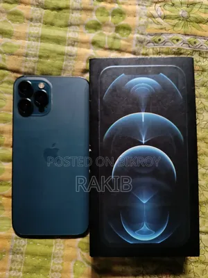অ্যাপল আইফোন ১২ প্রো ম্যাক্স ১২৮ জিবি নীল