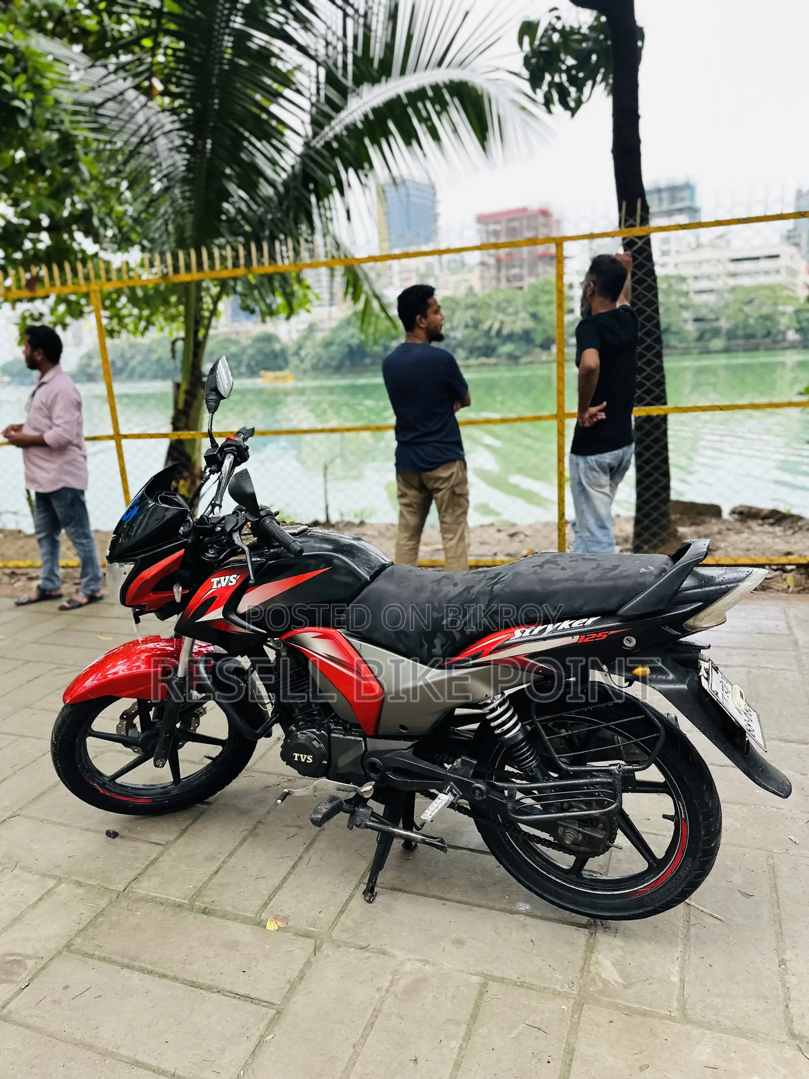 TVS Stryker 125 2024 Red