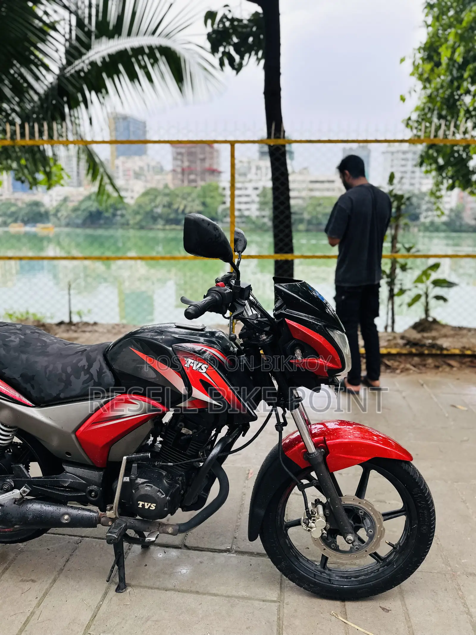 TVS Stryker 125 2024 Red