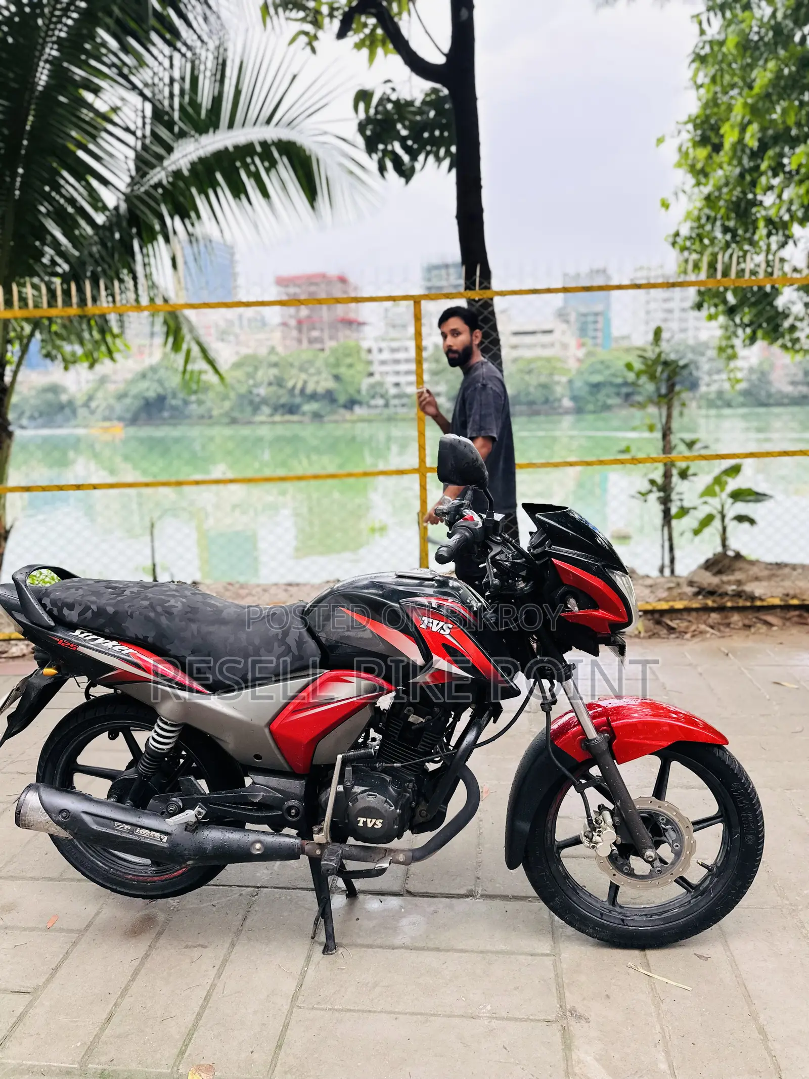 TVS Stryker 125 2024 Red