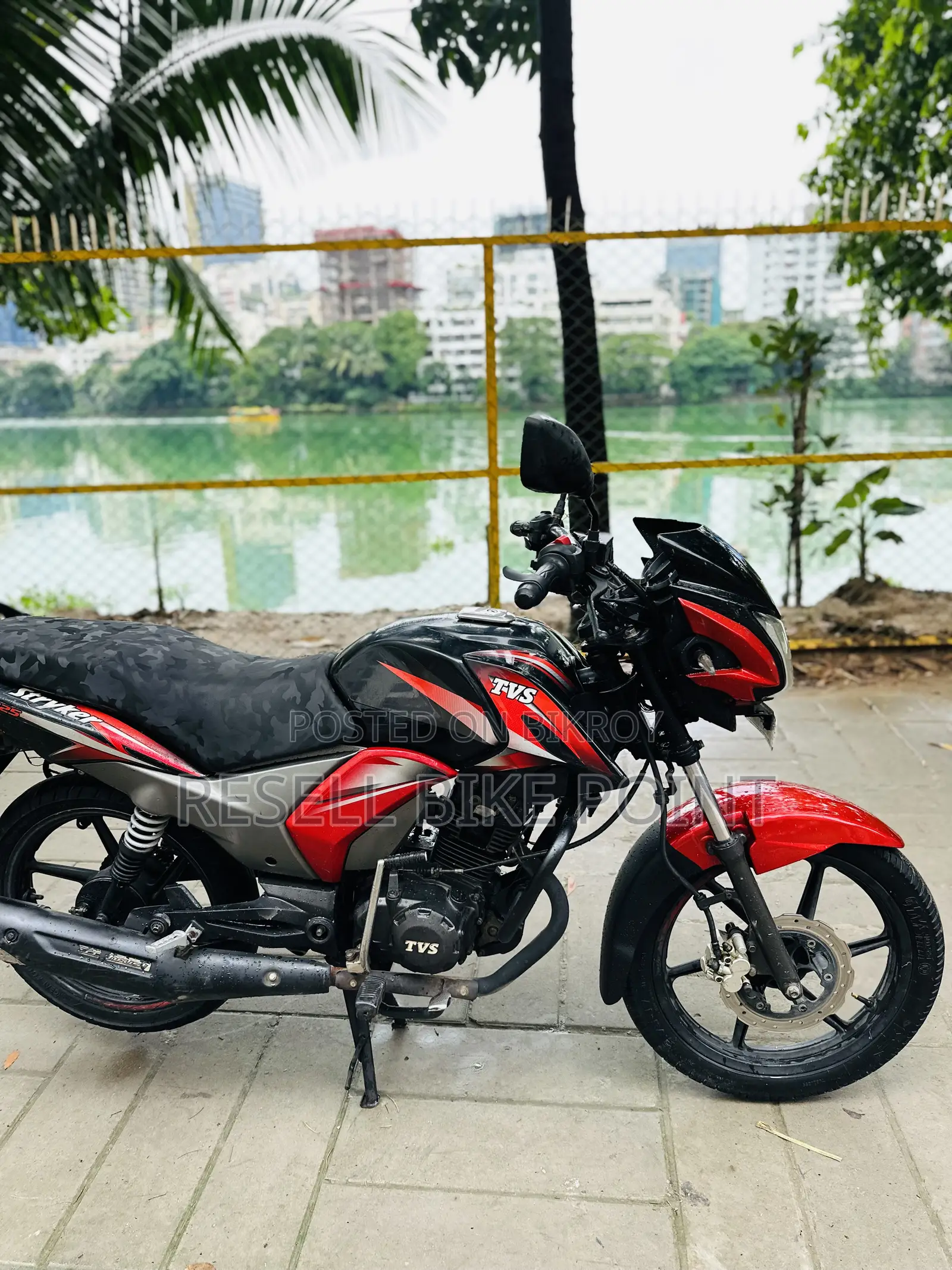 TVS Stryker 125 2024 Red