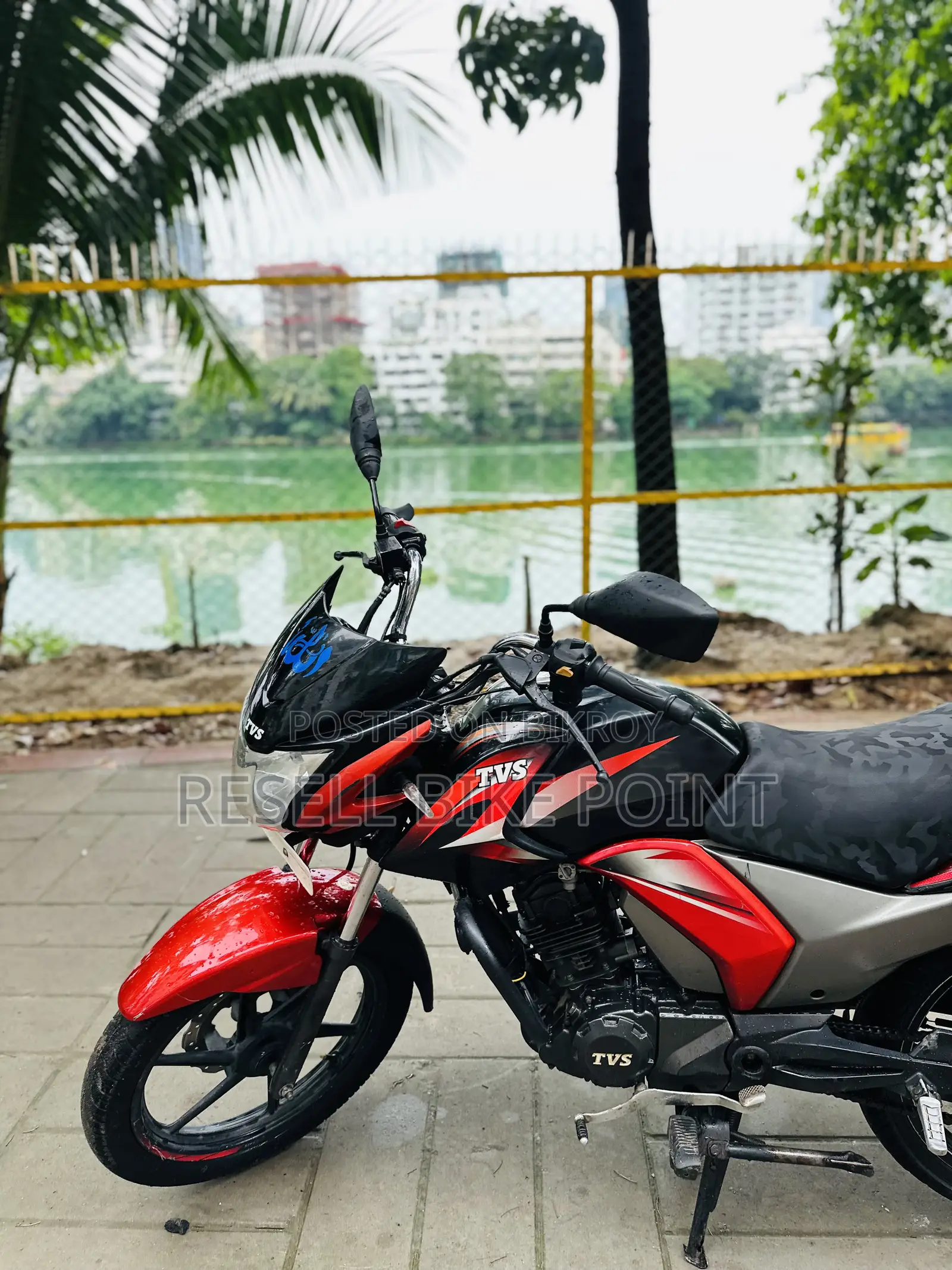 TVS Stryker 125 2024 Red