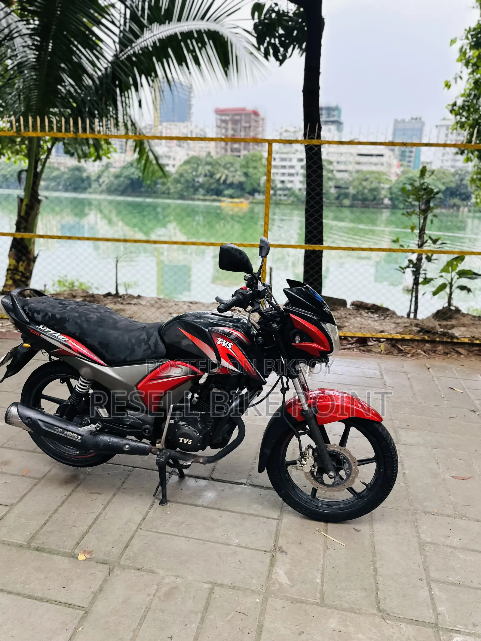 TVS Stryker 125 2024 Red