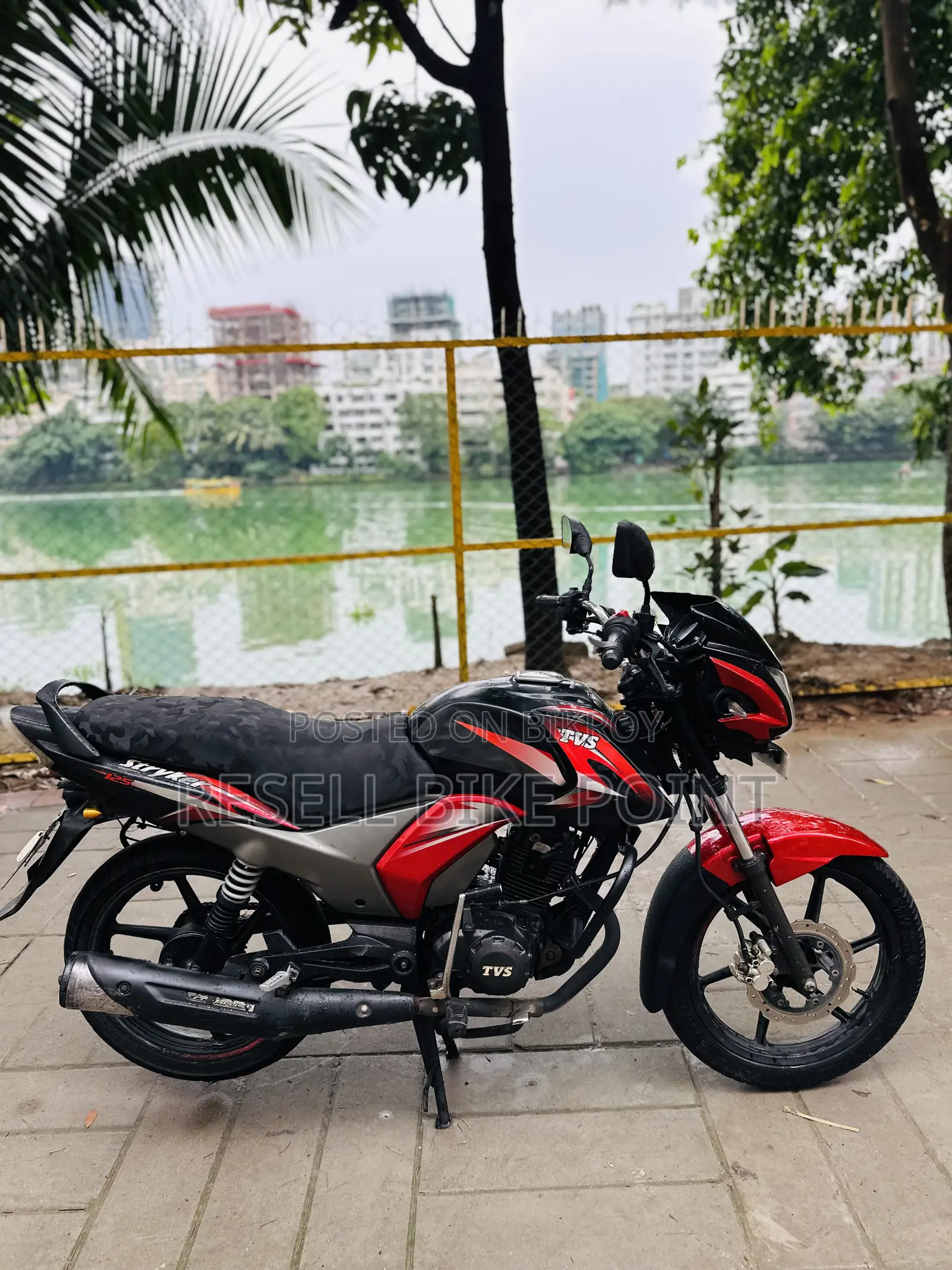 TVS Stryker 125 2024 Red