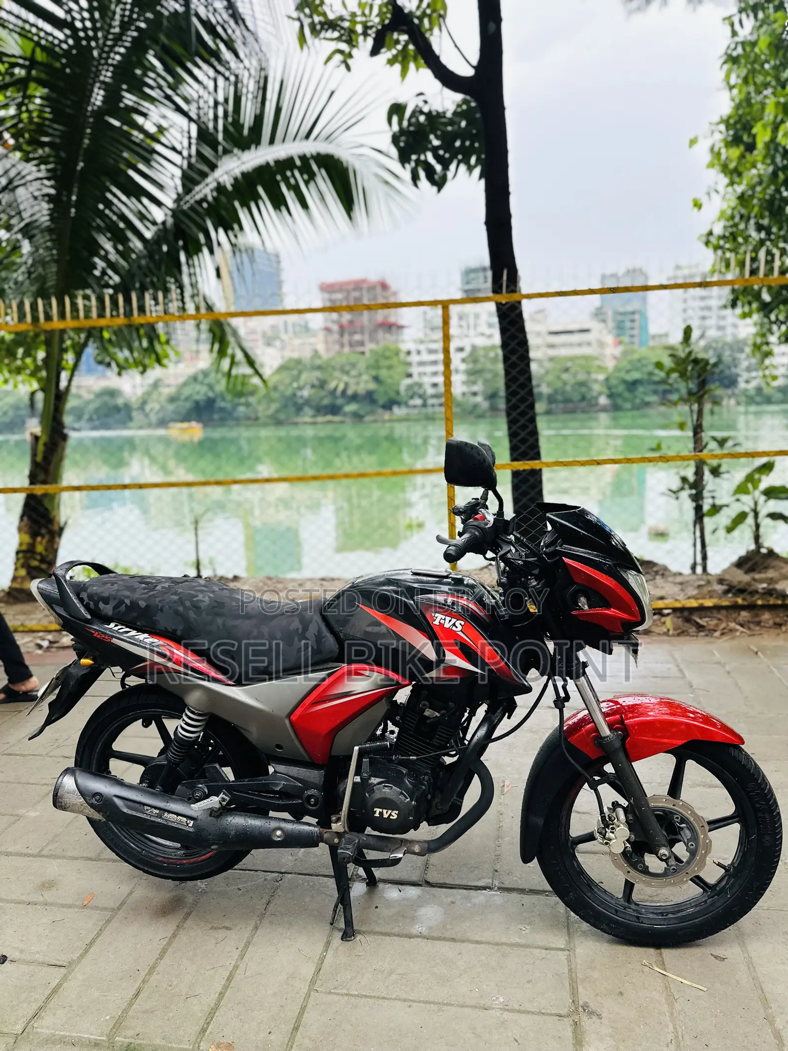 TVS Stryker 125 2024 Red