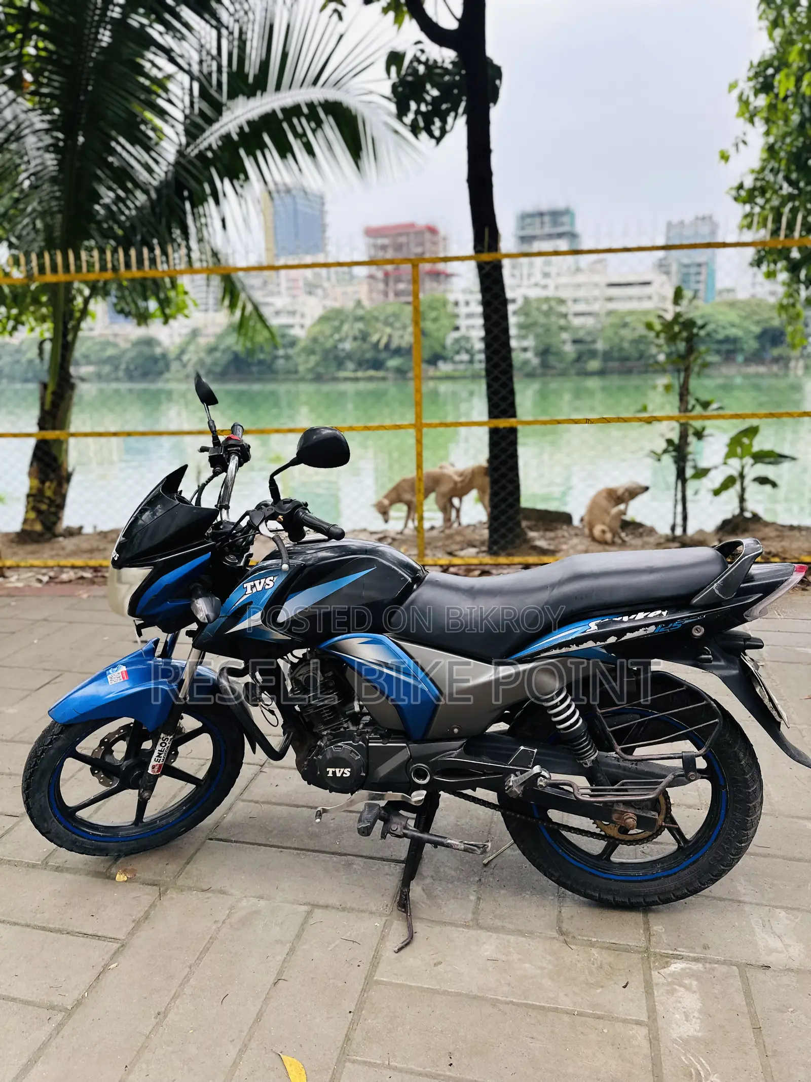 টিভিএস স্ট্রাইকার ১২৫ ২০১৮ ব্লু