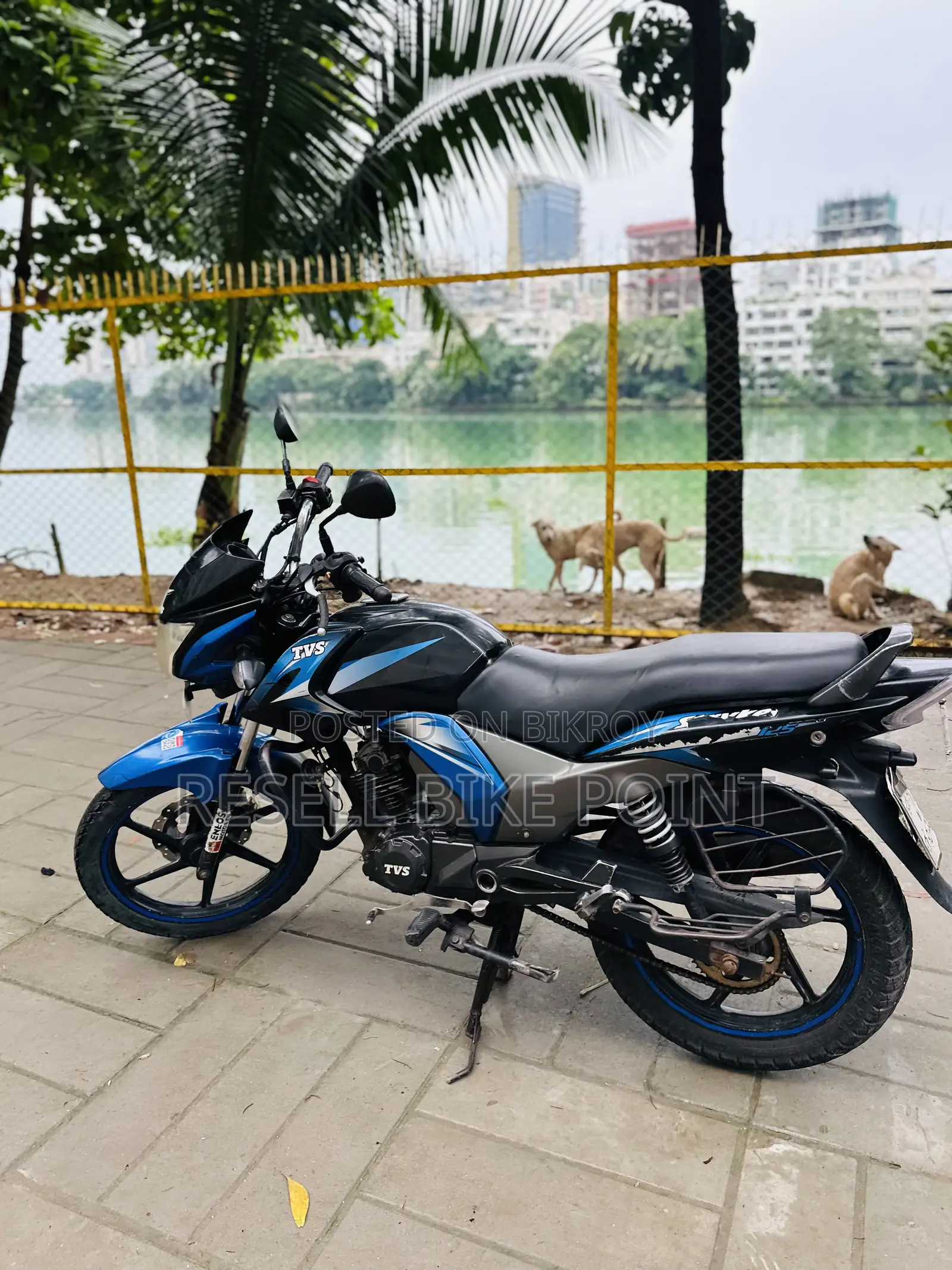 টিভিএস স্ট্রাইকার ১২৫ ২০১৮ ব্লু