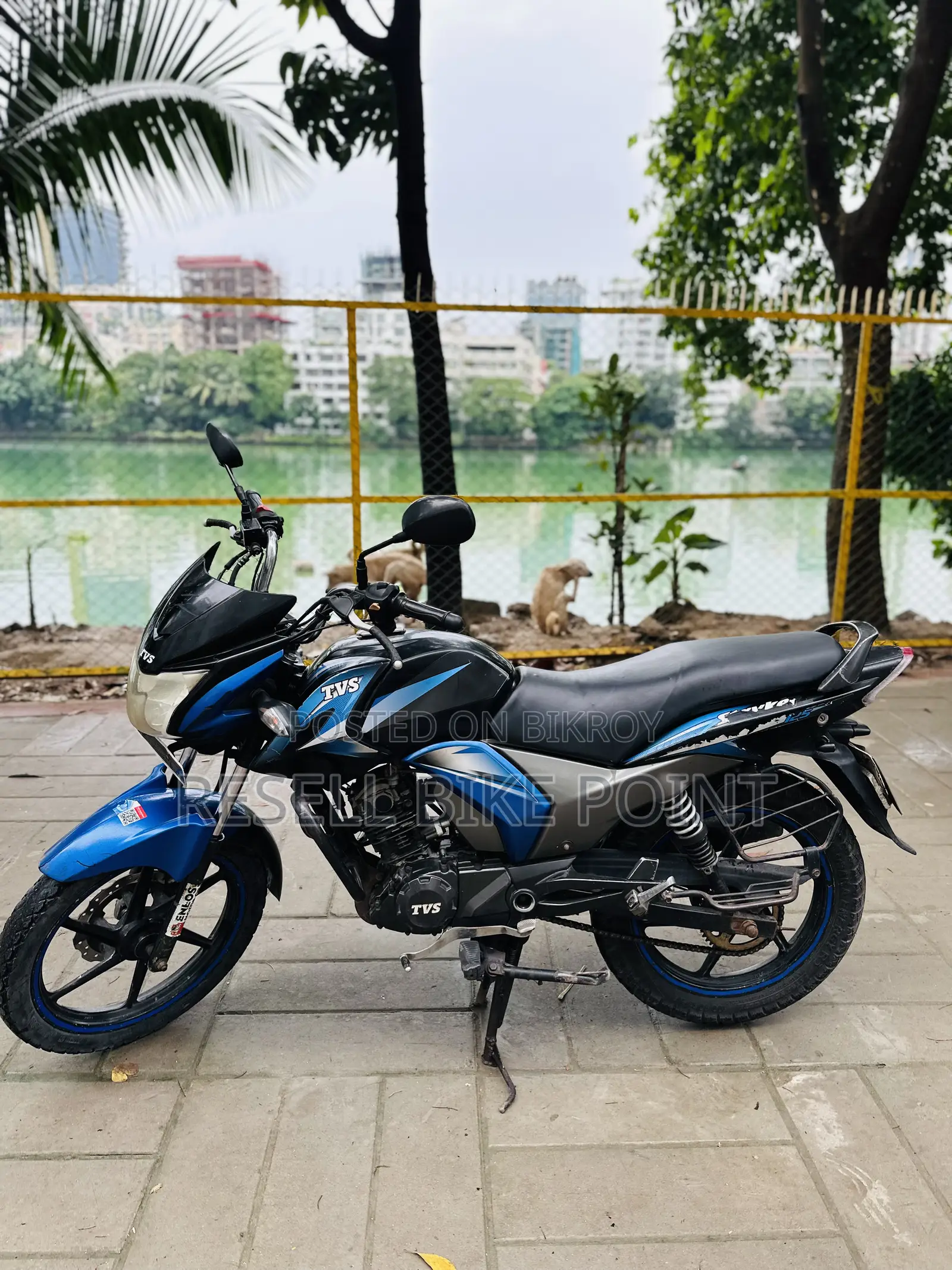 টিভিএস স্ট্রাইকার ১২৫ ২০১৮ ব্লু