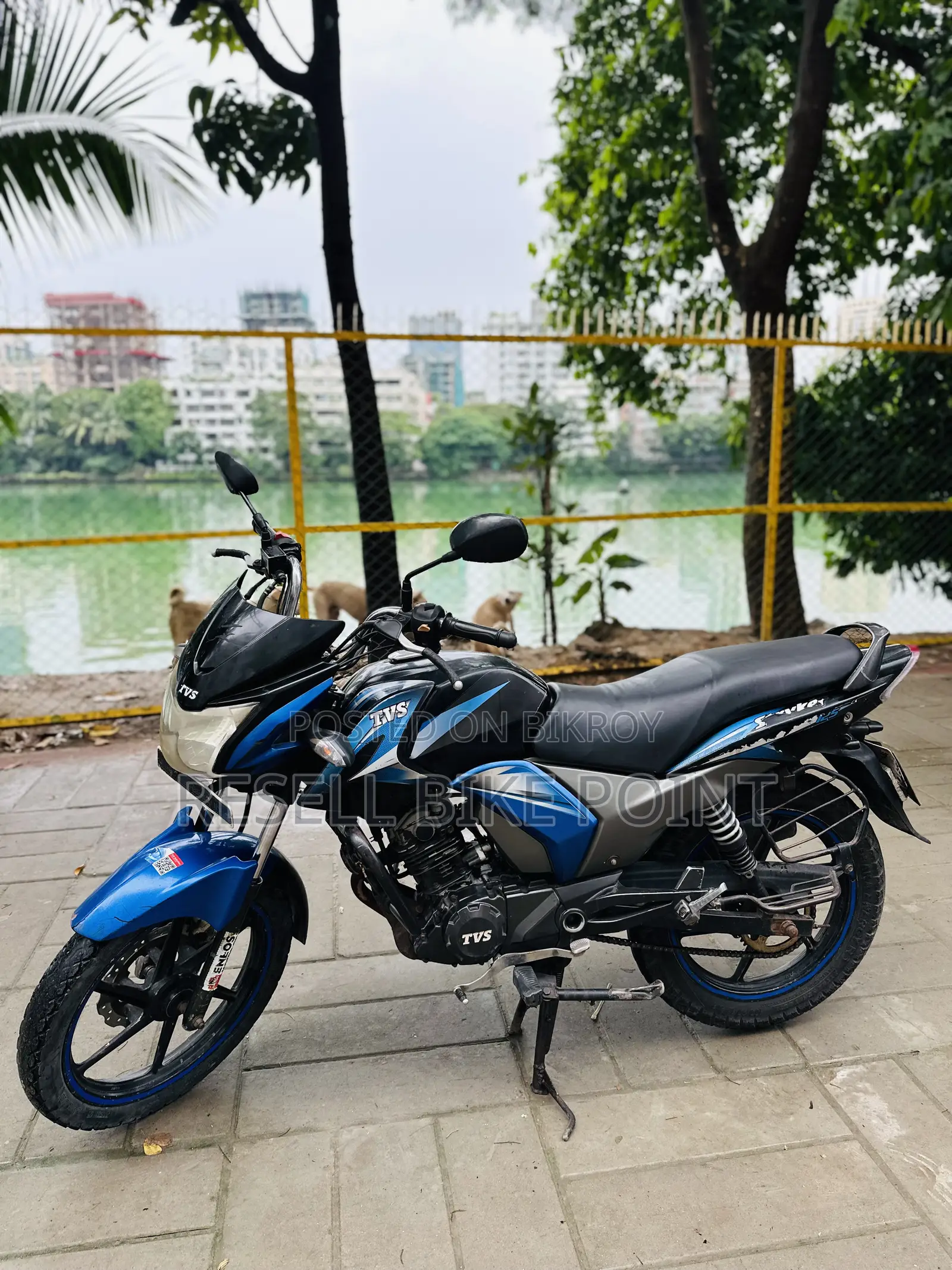টিভিএস স্ট্রাইকার ১২৫ ২০১৮ ব্লু