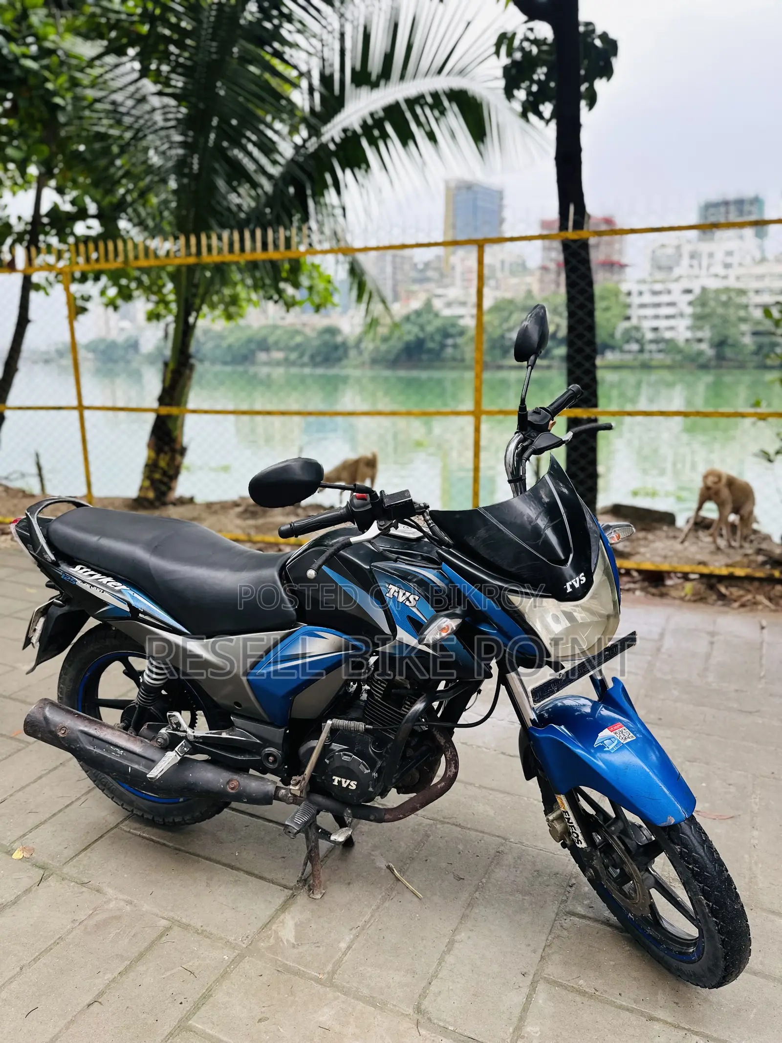 টিভিএস স্ট্রাইকার ১২৫ ২০১৮ ব্লু