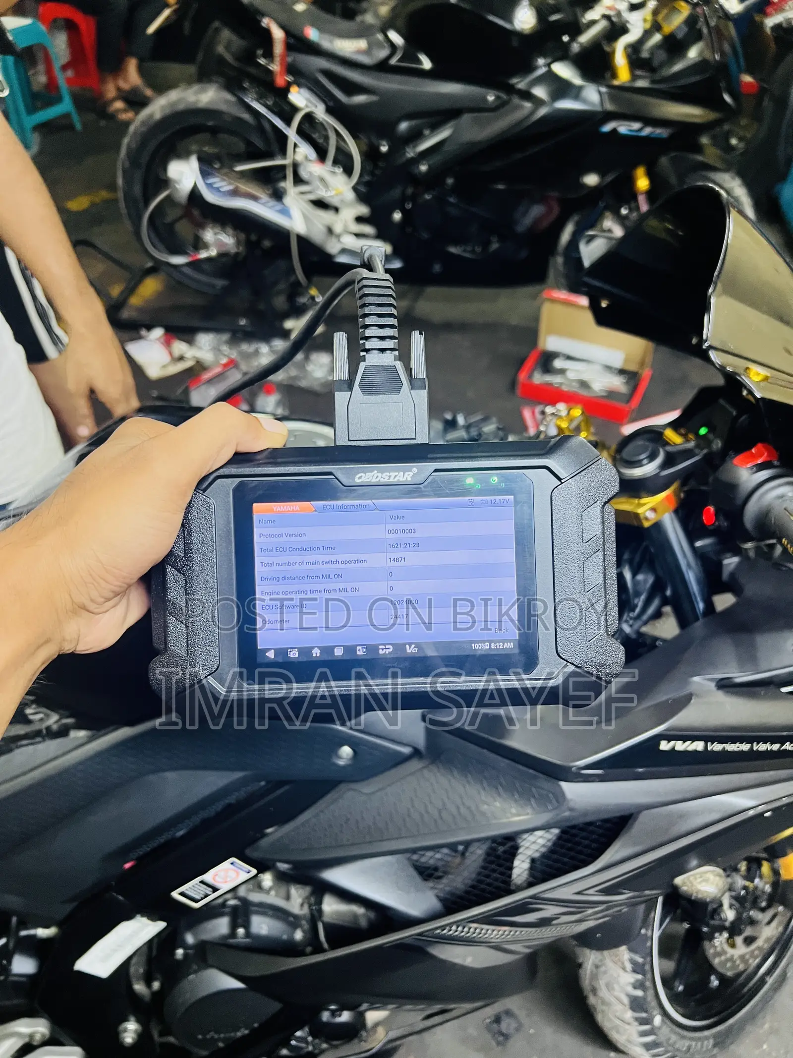 Yamaha R15 V3 2021 Black