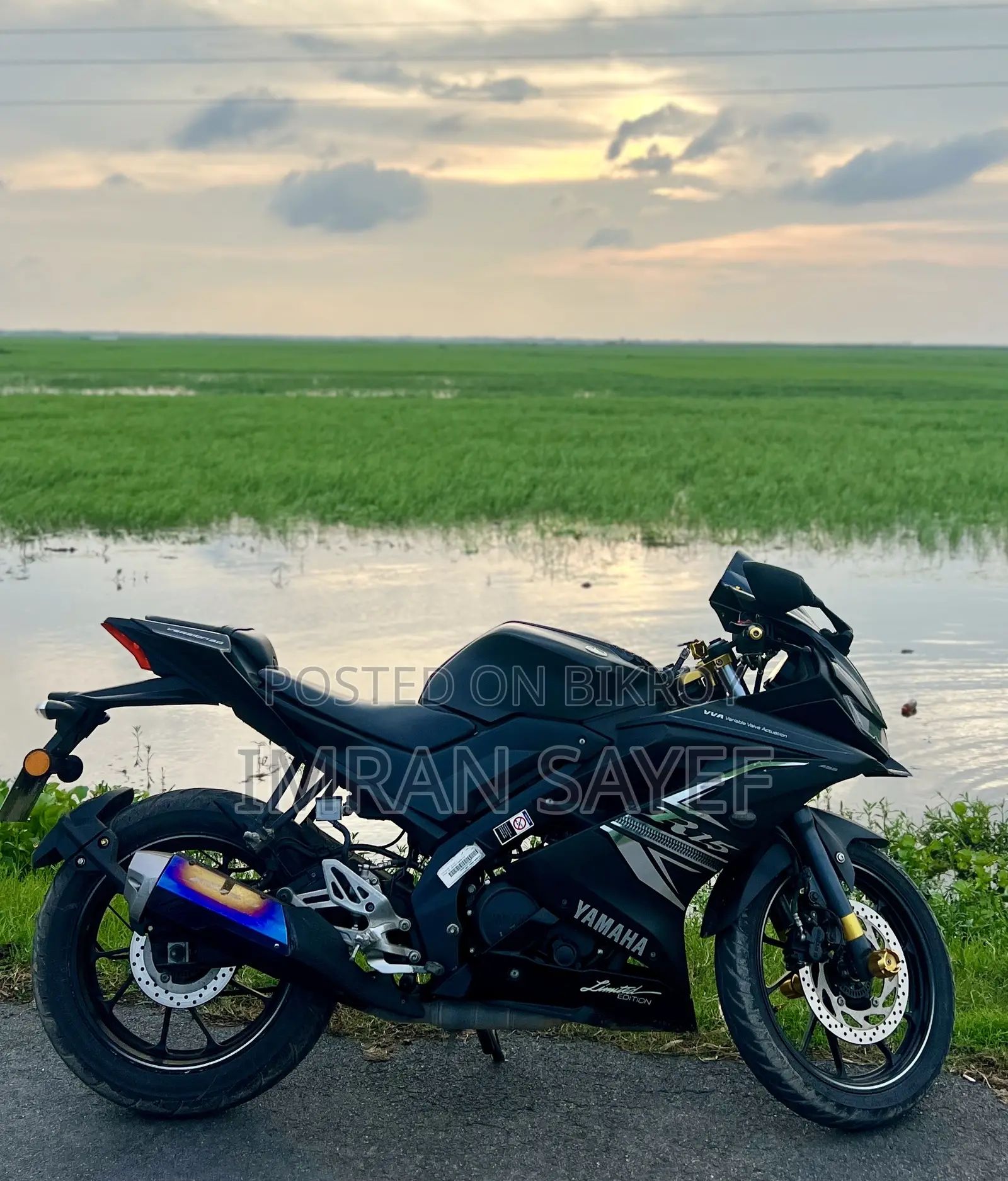 Yamaha R15 V3 2021 Black