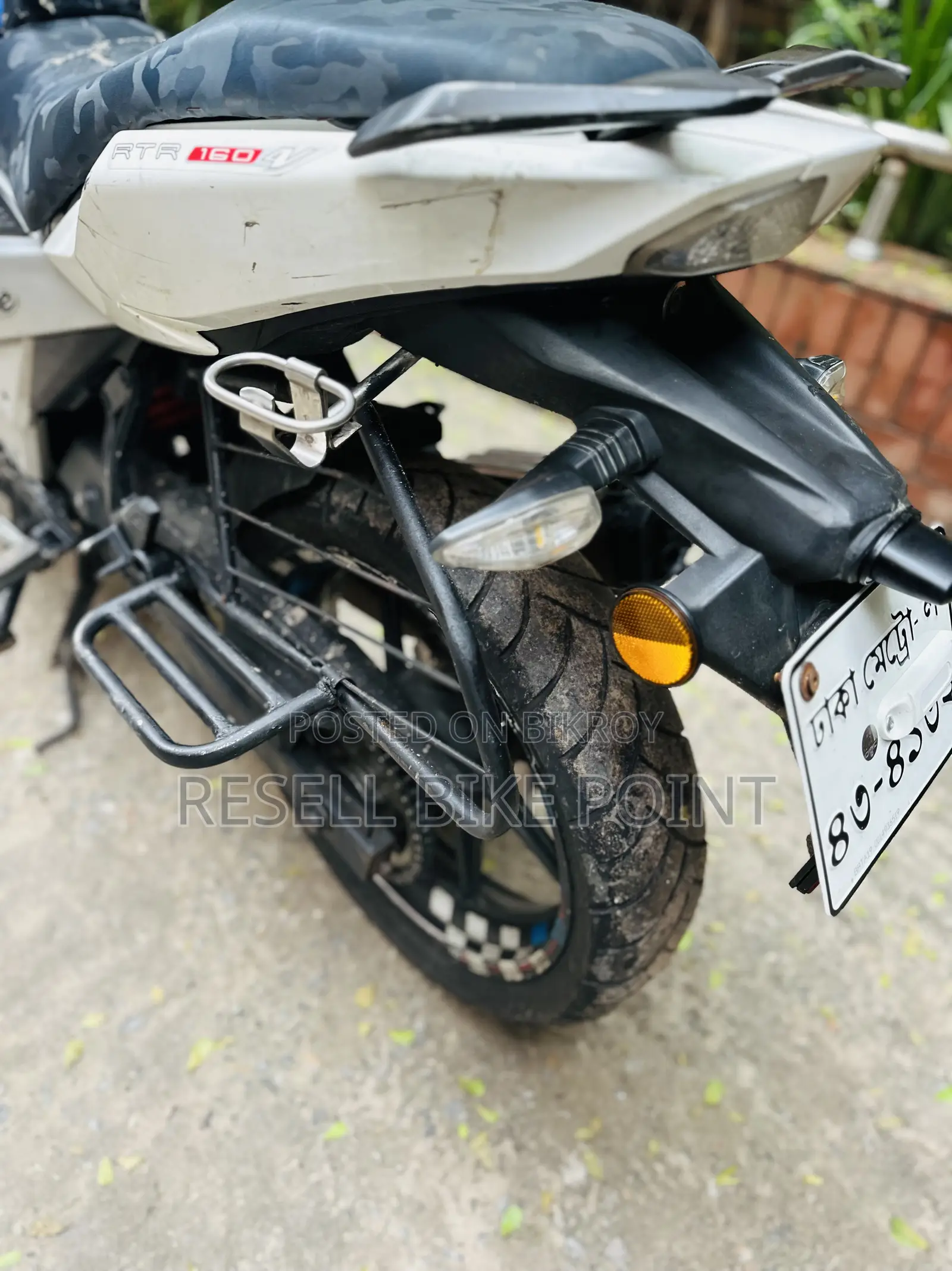 TVS Apache 160 4V 2019 Blue