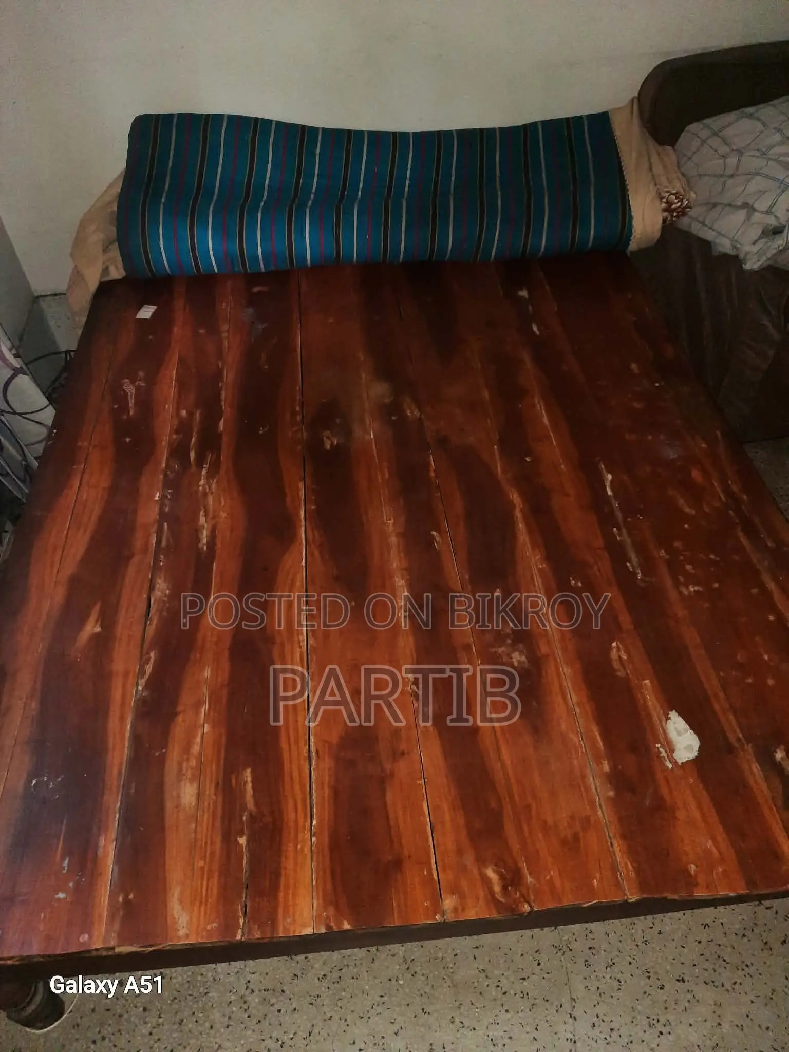 100 Percent Kerosene Wood Made Bed Bought From KHULNA 30 Years Back