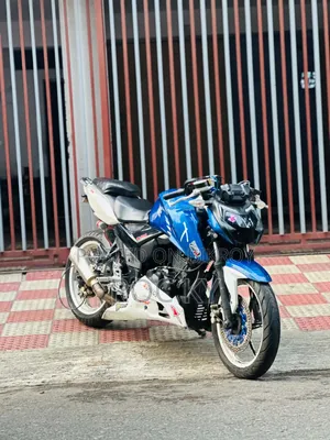 New TVS Apache 160 4V 2018 Blue