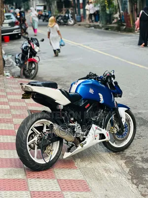 New TVS Apache 160 4V 2018 Blue