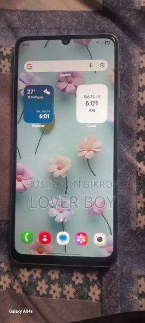 স্যামসাং গ্যালাক্সি এ০৭ ৪জি ১২৮ জিবি পার্পল