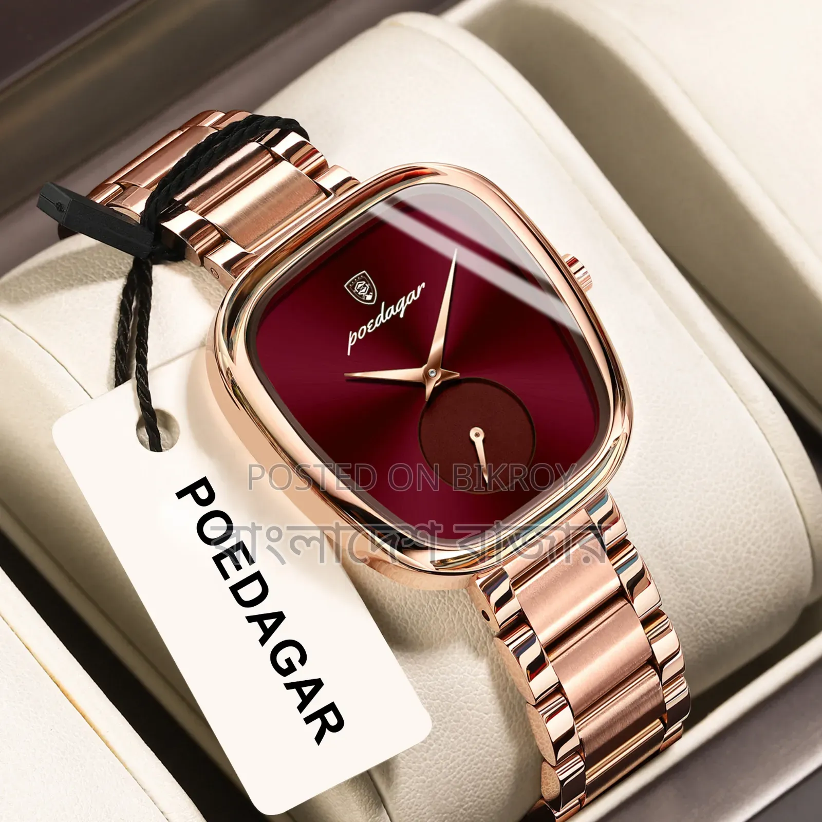 For Woman Waterproof Stainless Steel Women's Quartz Watches Simple