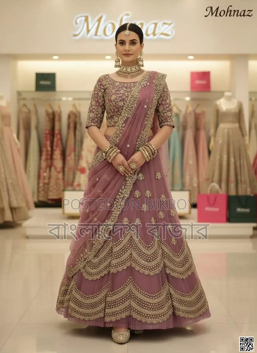 Ready-made Georgette Embroidered Party Dress