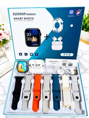 S2000 Pro Smart Watch Combo