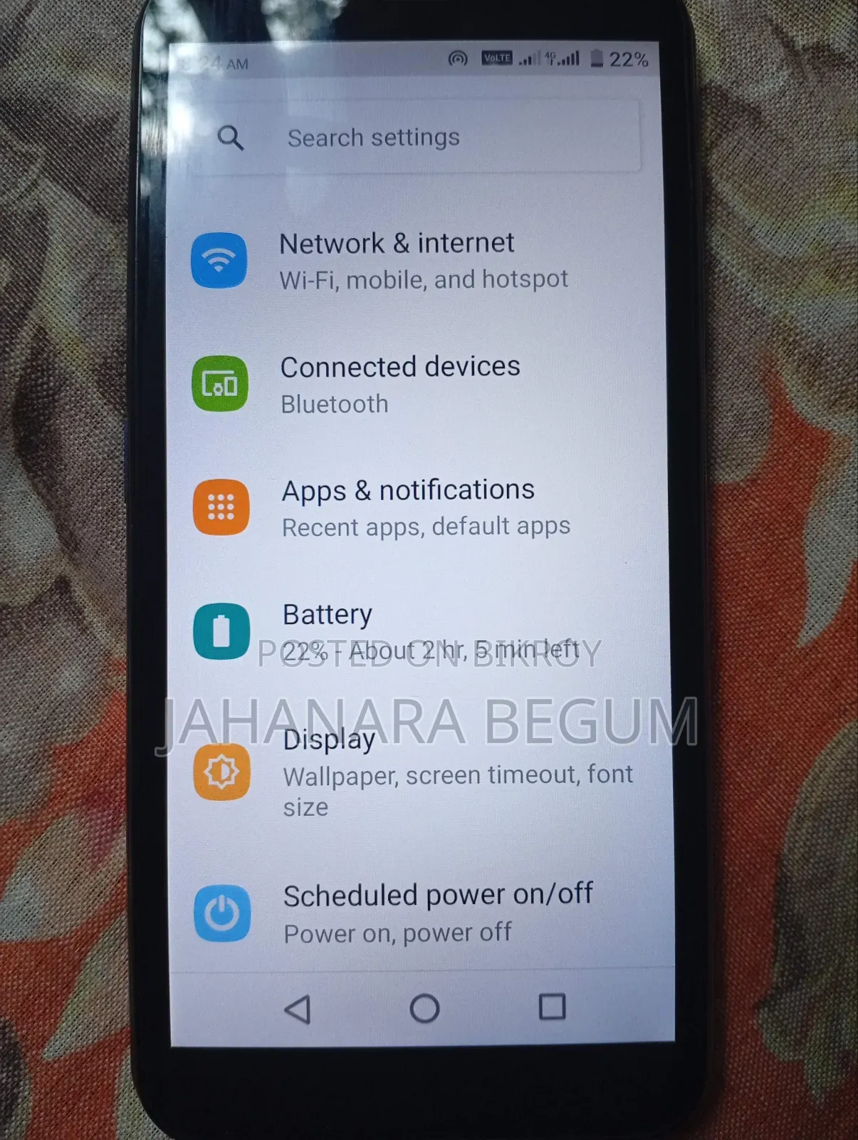 Symphony V139 32 GB Blue