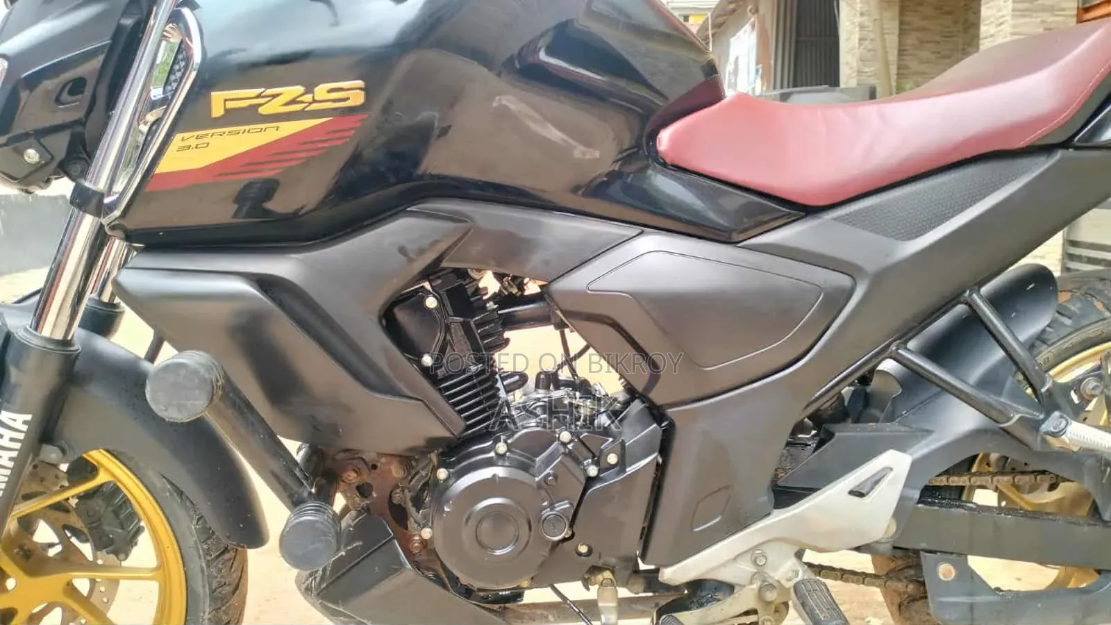 Yamaha FZS V3 2023 Black