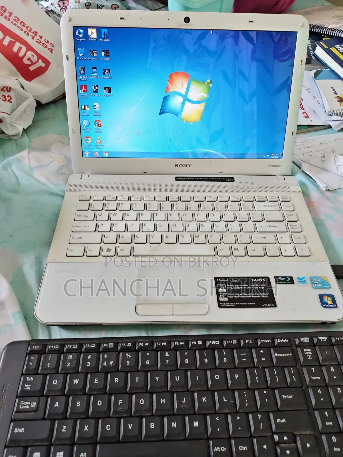 Laptop Sony VAIO VPC-Z12Z9E 4GB Intel Core I3 HDD 500GB
