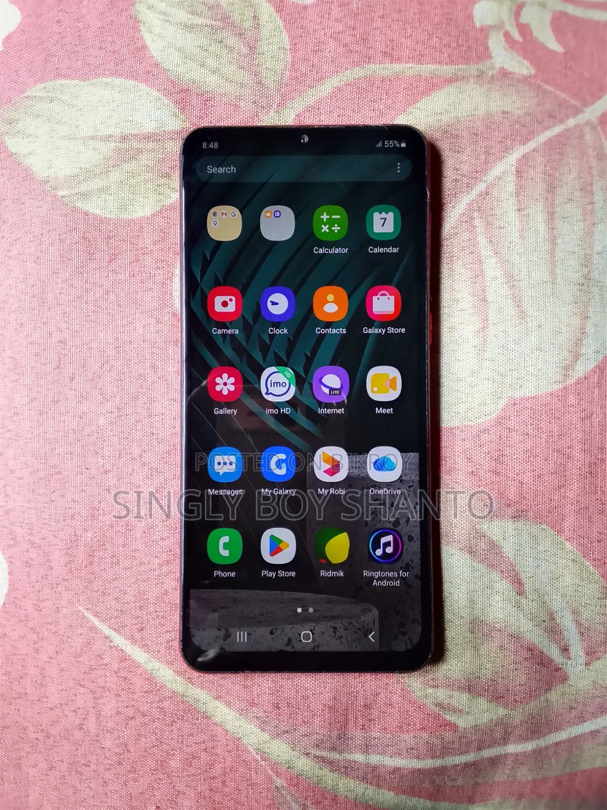 স্যামসাং গ্যালাক্সি এম০২ ৩২ জিবি রেড
