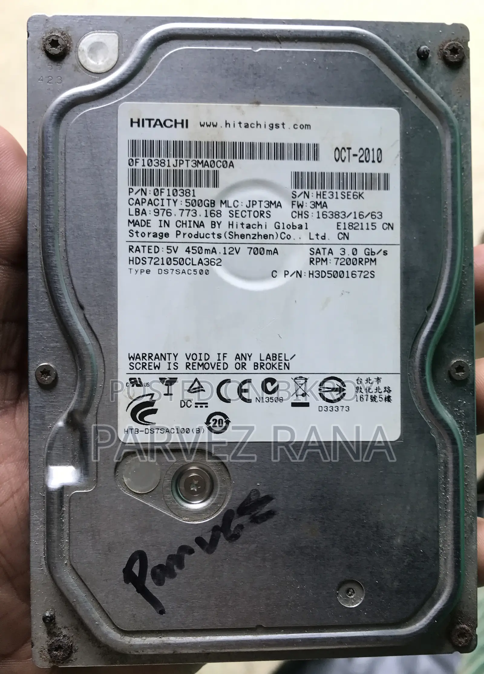 Hitachi 500gp