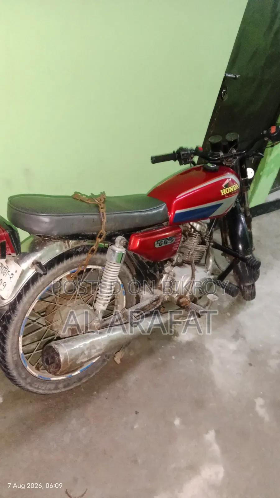 Motorcycle 2007 Red