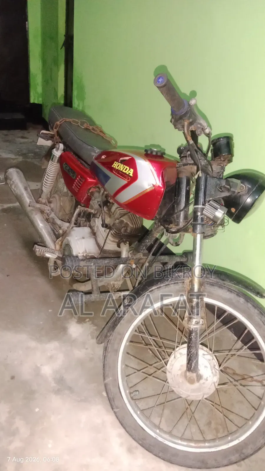 Motorcycle 2007 Red