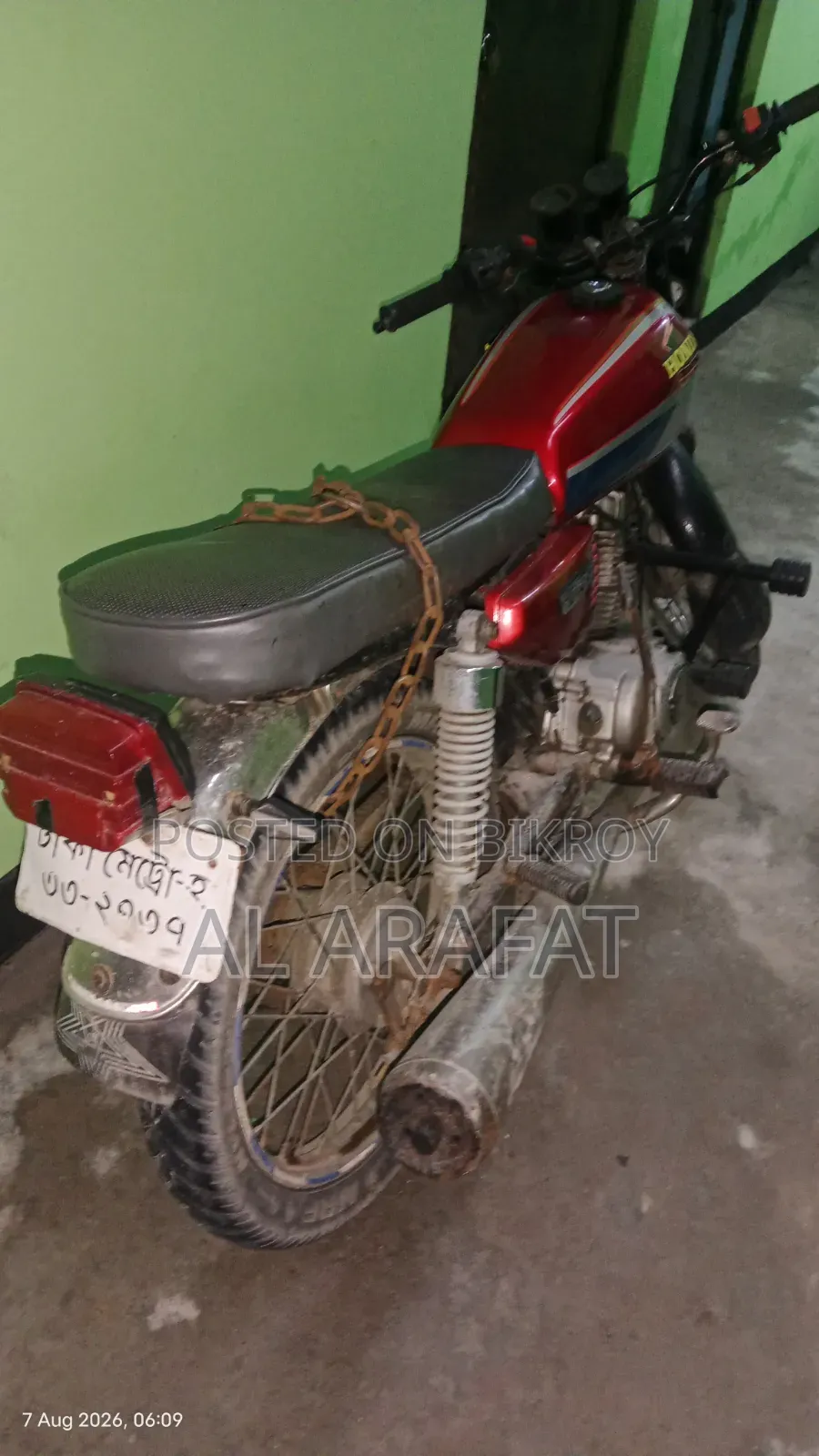 Motorcycle 2007 Red