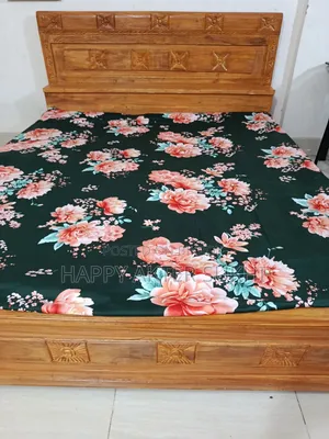 Teak Wood Bed 6/7