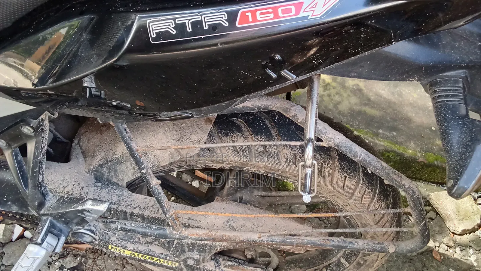 টিভিএস অ্যাপাচে ১৬০ ৪ভি ২০২১ কালো