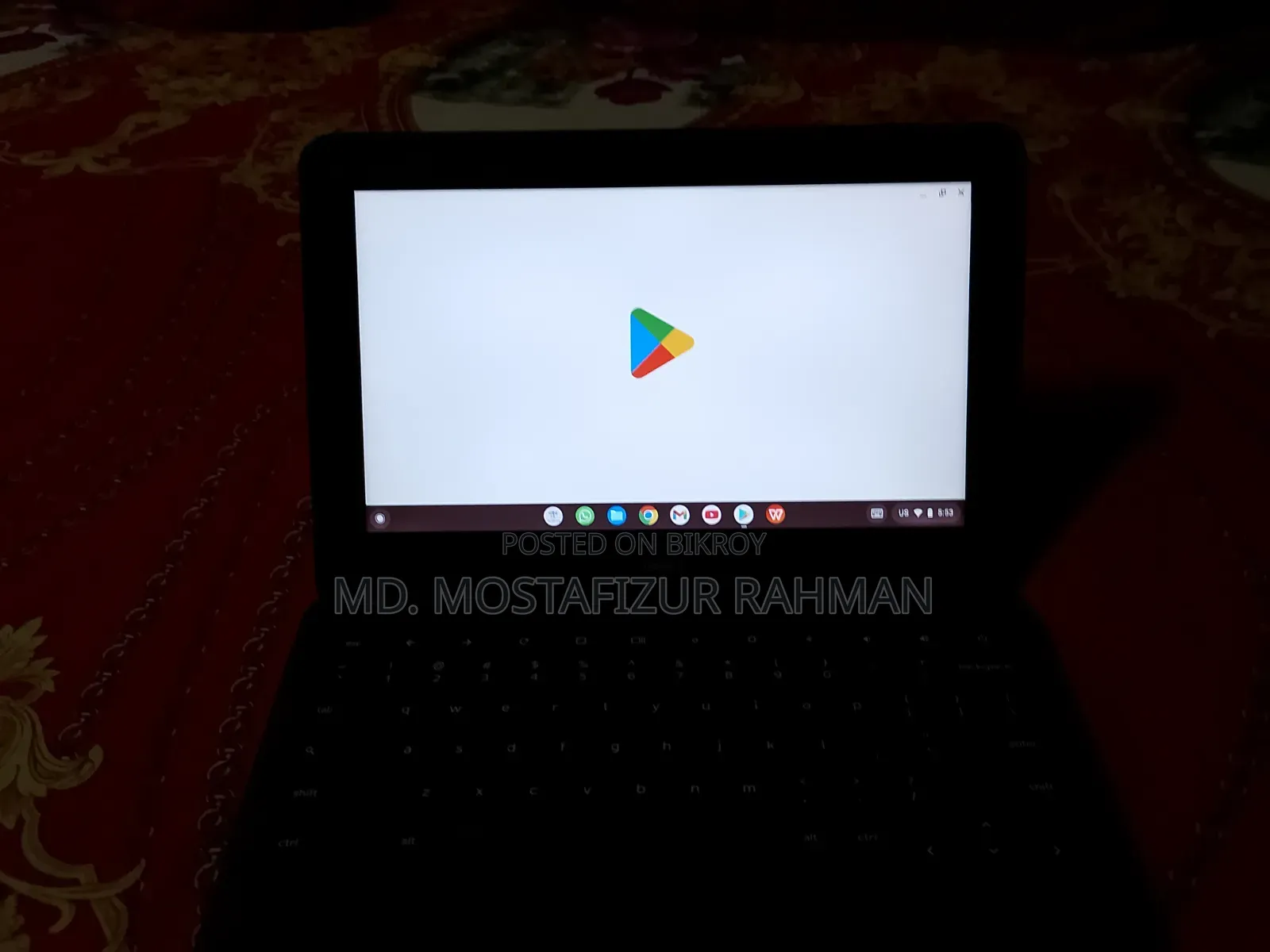 Laptop Dell Chromebook 11 4GB Intel Celeron SSD 16 GB