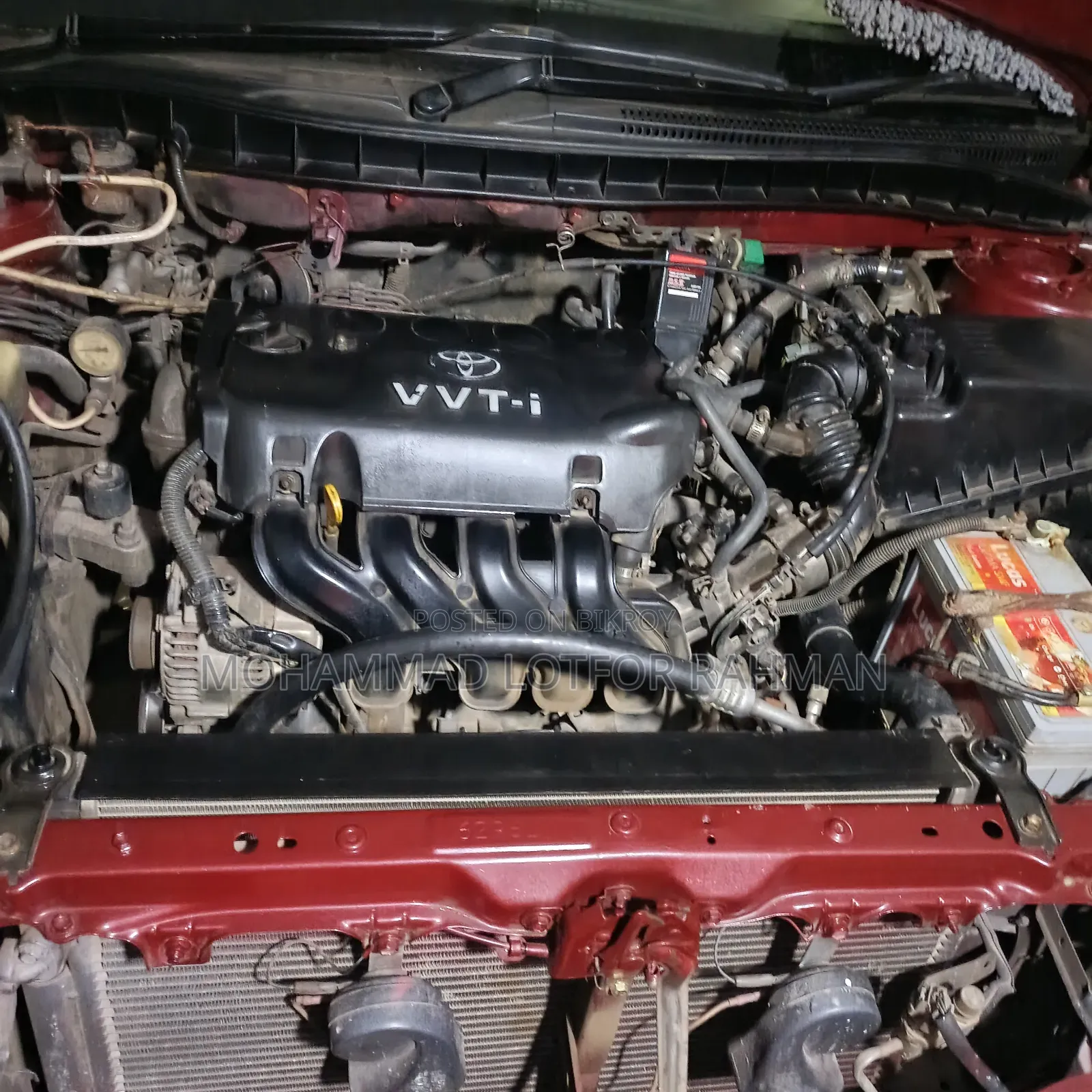 Toyota Allion 2004 Red