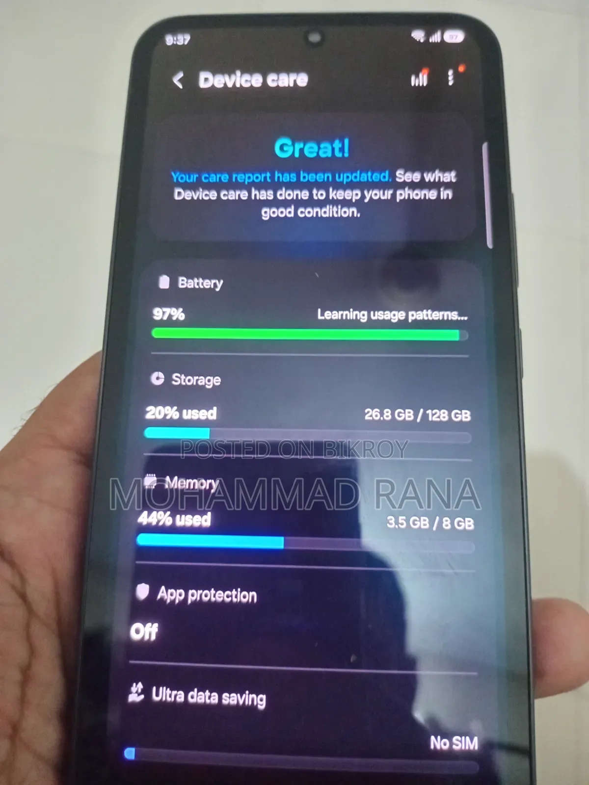 Samsung Galaxy A54 5G 128 GB Black