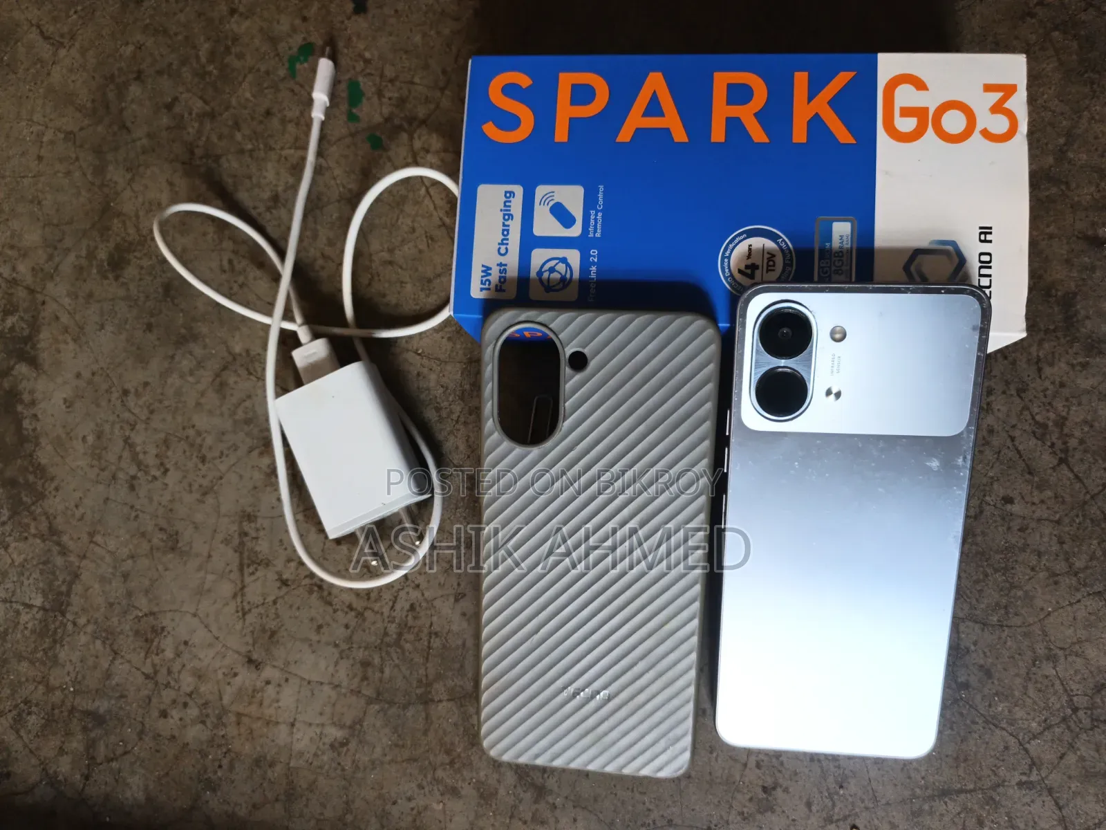 Tecno Spark Go 3 64 GB White