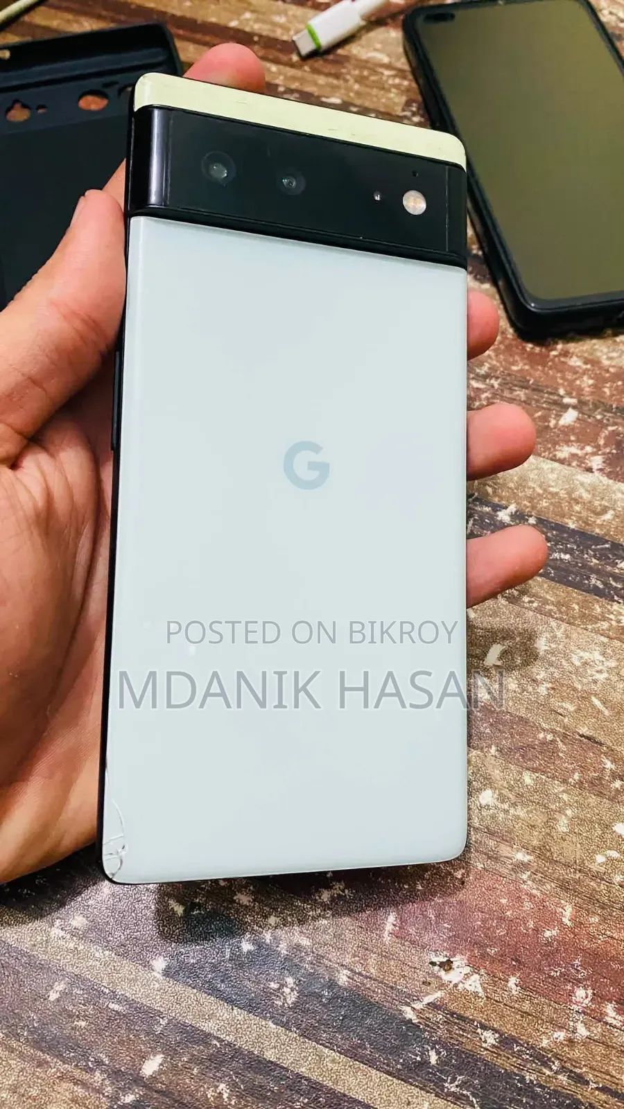 গুগল পিক্সেল ৬ ১২৮ জিবি হোয়াইট