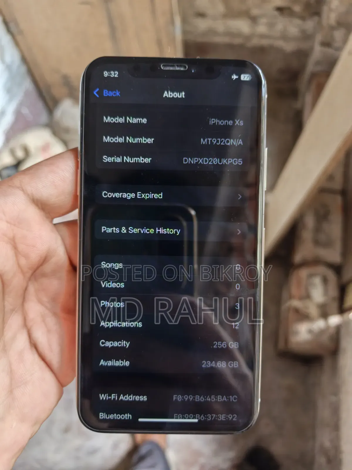Apple iPhone XS 256 GB White