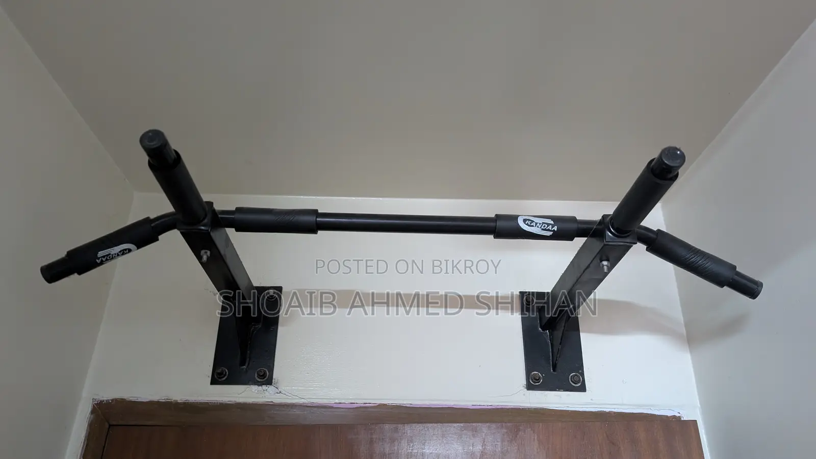 ওয়াল মাউন্টেড পুলআপ বার