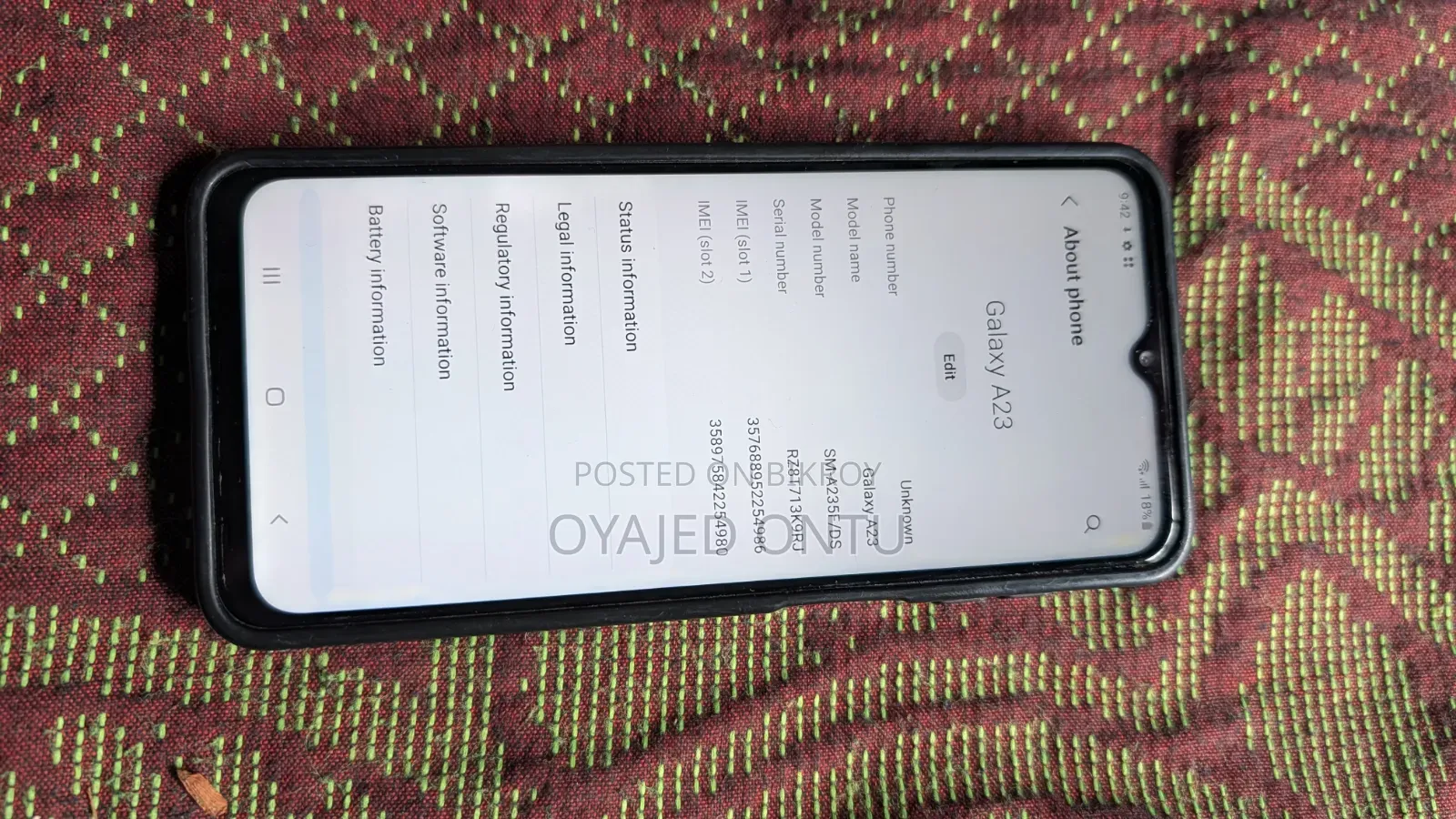 Samsung Galaxy A23 5G 128 GB Blue