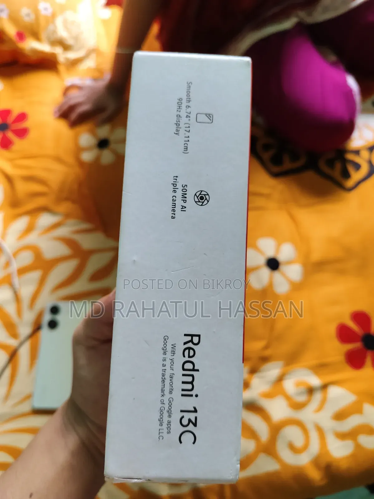 শাওমি রেডমি ১৩সি ২৫৬ জিবি হোয়াইট