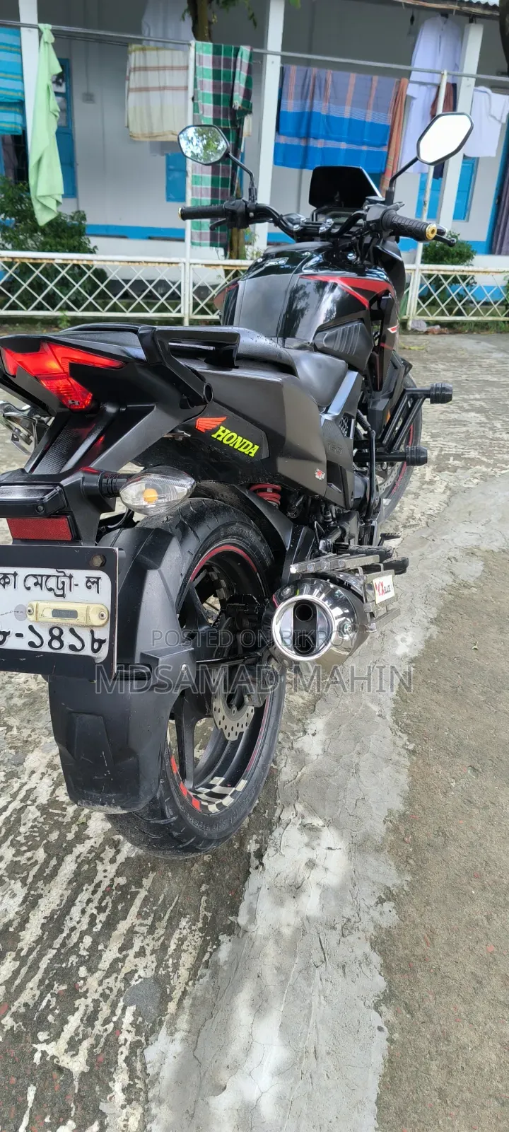 Honda X-Blade 160 2022 Black