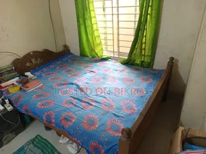 কাঠের ডাবল বেড খাট বিক্রি হবে