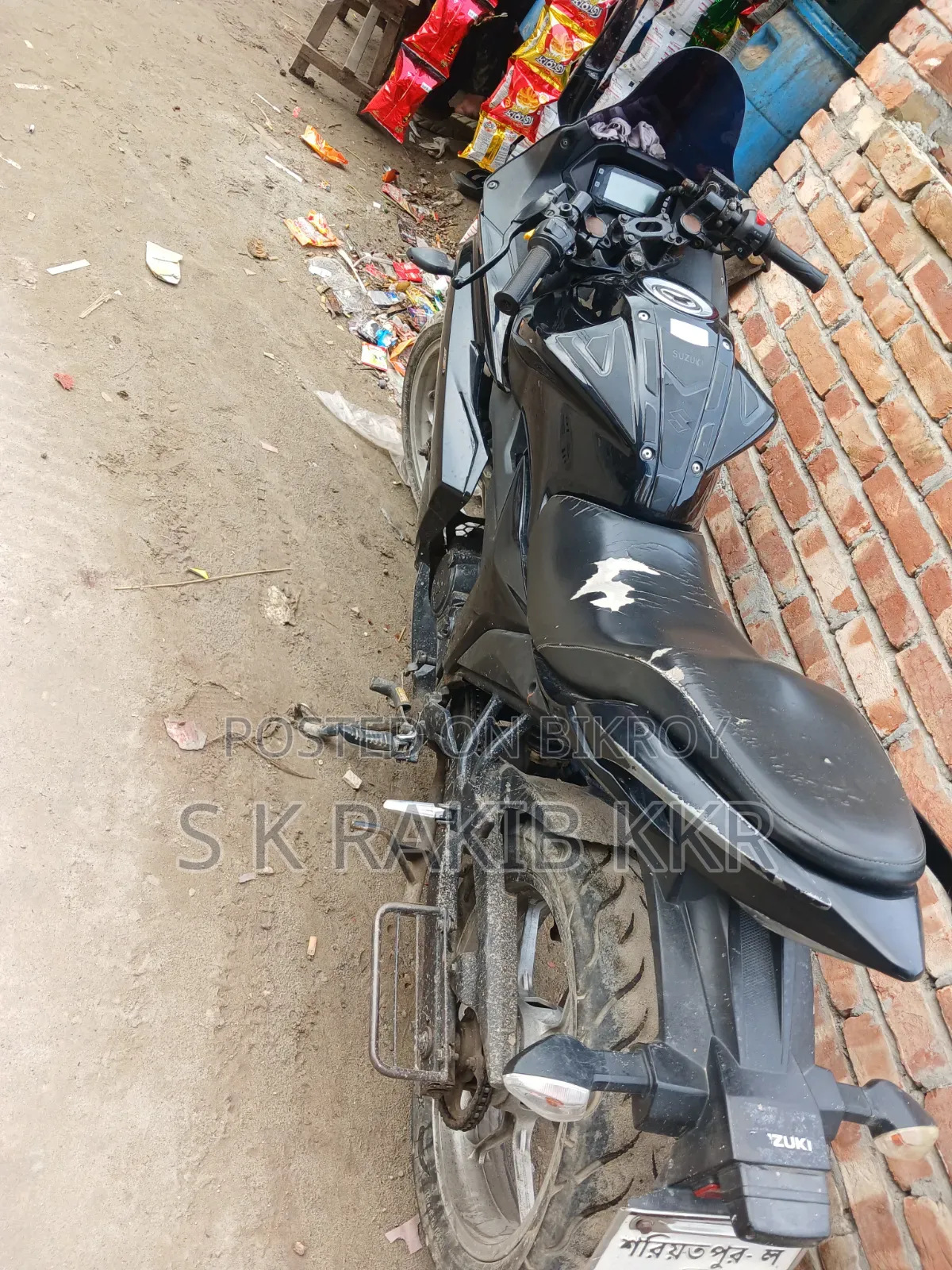 New Suzuki Gixxer SF 2018 Black