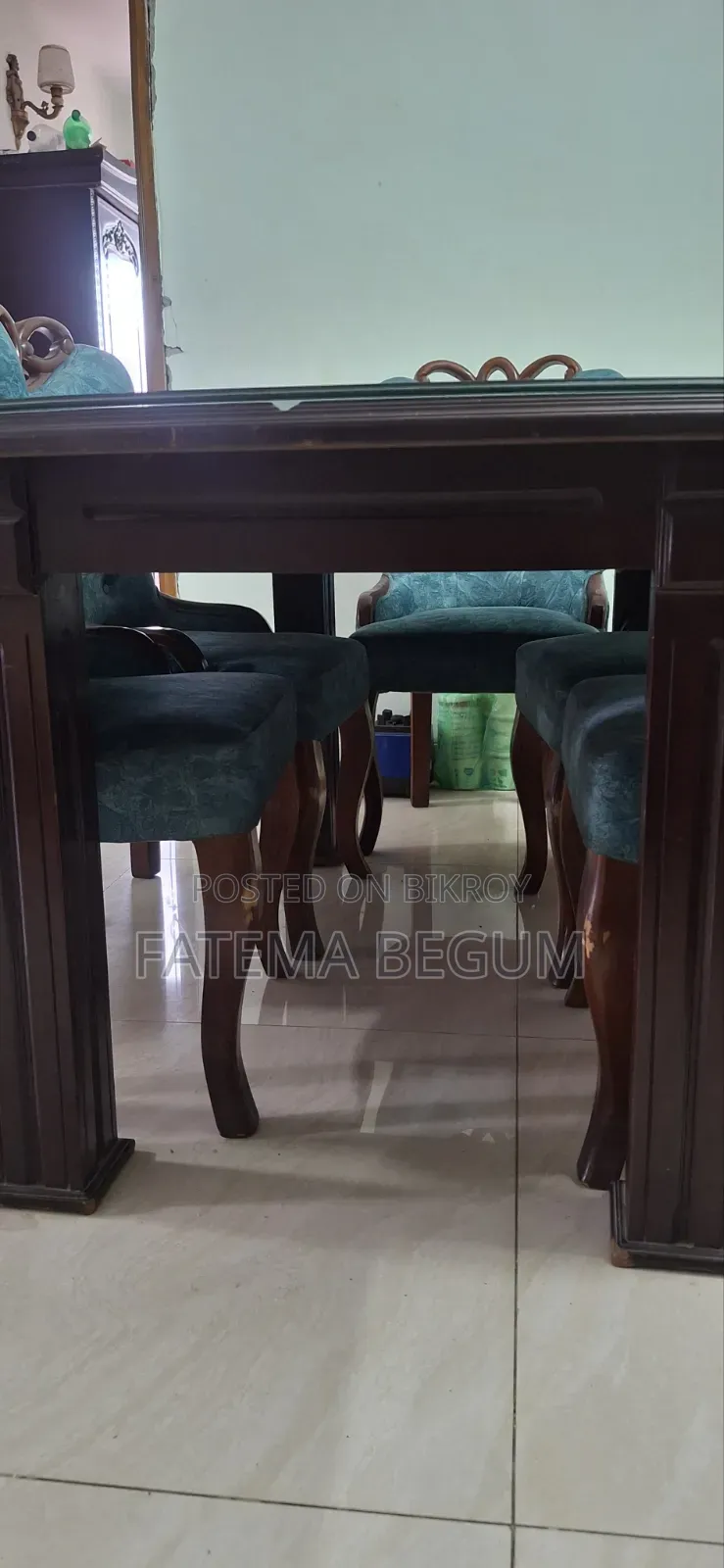 Dining Set With 6 Best Quality Chairs