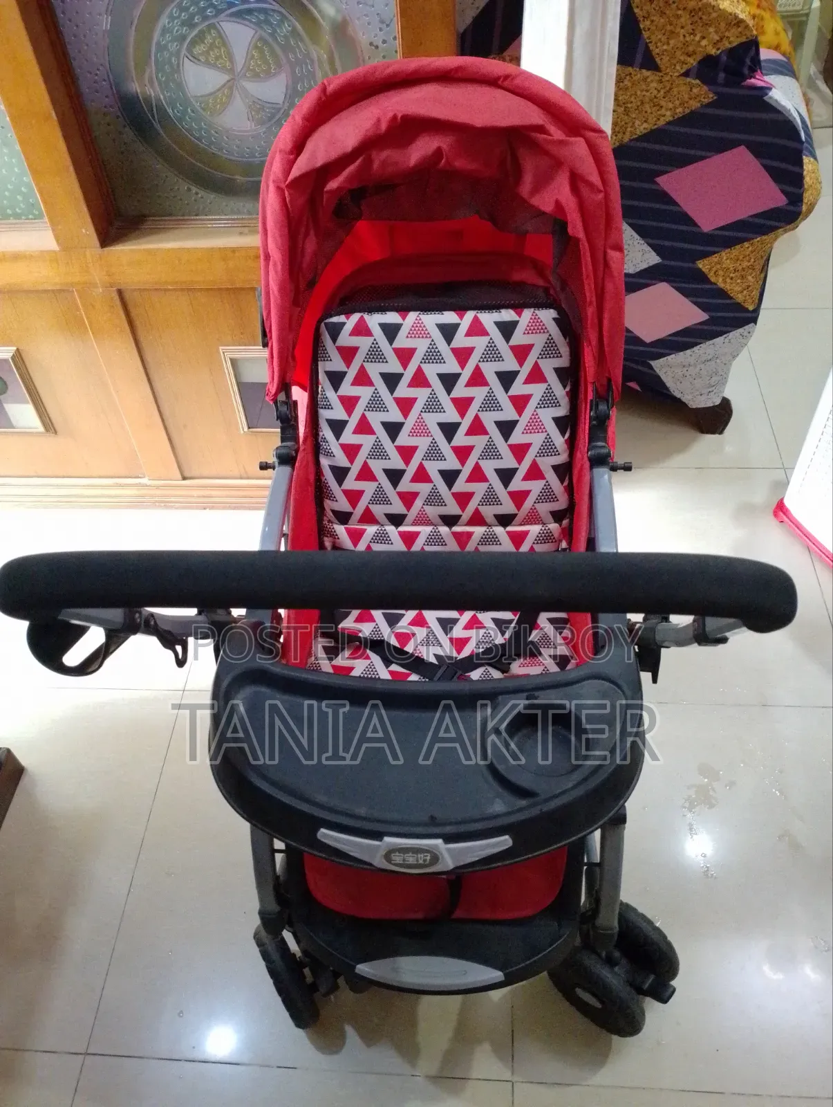 সুন্দর ডিজাইনের মজবুত বেবি স্ট্রলার